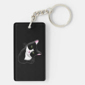 猫 キーホルダー (裏面)