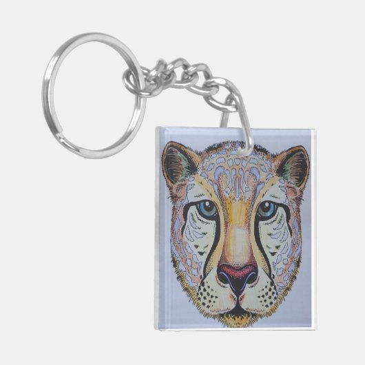 猫 キーホルダー (正面左)