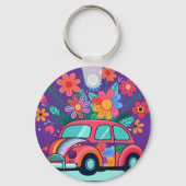 猫 キーホルダー (正面)