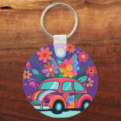 猫 キーホルダー (正面)