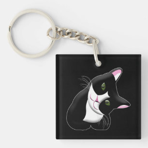 猫 キーホルダー