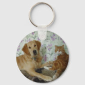 猫 キーホルダー (正面)