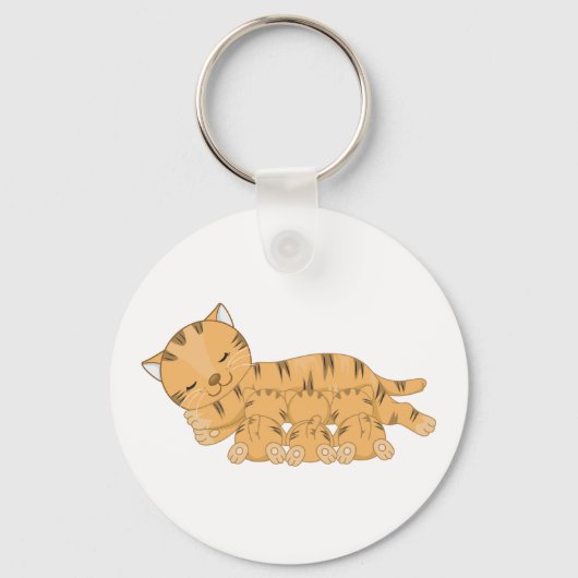 猫 キーホルダー (裏面)