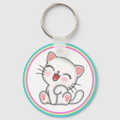 猫 キーホルダー (正面)