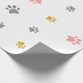 猫 ギフト ラッピング ペーパー (角)
