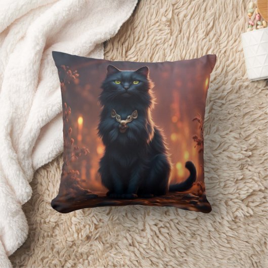 猫 クッション (ブランケット)