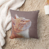 猫  クッション (ブランケット)