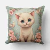 猫 クッション (正面)