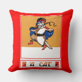 猫 クッション (正面)