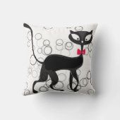 猫 クッション (裏面)