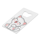 猫 クレジットカード栓抜き (裏面アングル)