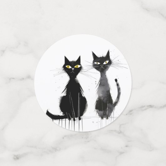 猫 コンフェッティ (スモール正面)