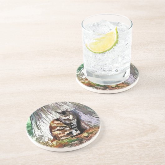 猫 コースター (側面)