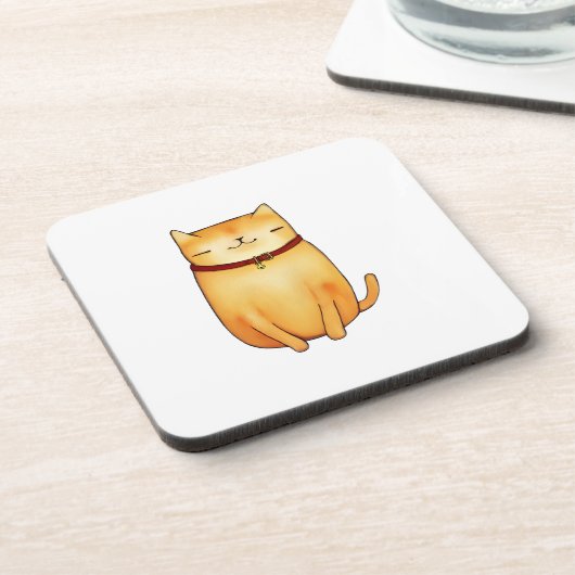 猫 コースター (左側)