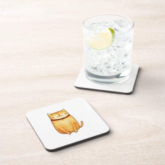 猫 コースター (右側)