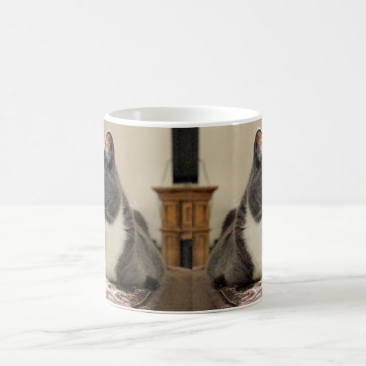 猫 コーヒーマグカップ (中央)