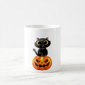 猫 コーヒーマグカップ (中央)