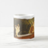 猫 コーヒーマグカップ (中央)
