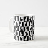 猫 コーヒーマグカップ (正面左)