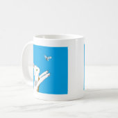 猫 コーヒーマグカップ (正面左)