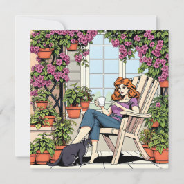 猫、コーヒー、植物と過ごす時間