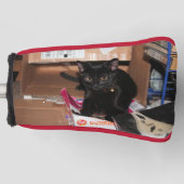 猫 ゴルフヘッドカバー (正面)
