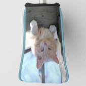 猫 ゴルフヘッドカバー (回転90)