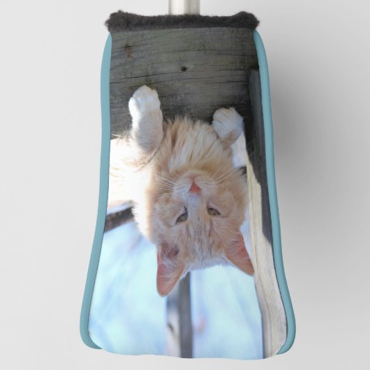 猫 ゴルフヘッドカバー (回転90)