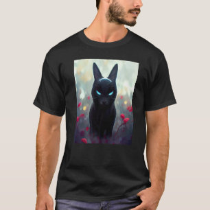 猫 サイバー パンク おかしい メンズ レディース 男子 女子 10 Tシャツ