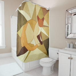 猫 シャワーカーテン