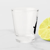 猫 ショットグラス (左)
