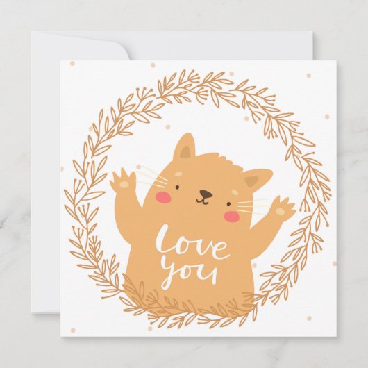 猫 シーズンカード (正面)