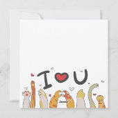 猫 シーズンカード (裏面)