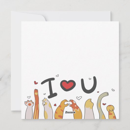 猫 シーズンカード (裏面)