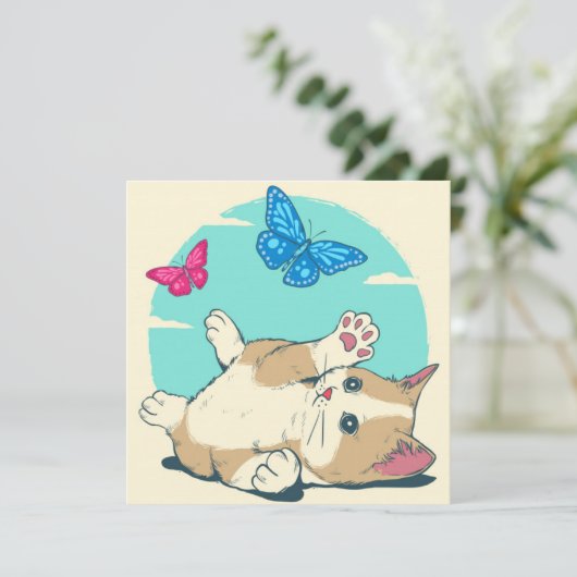 猫 シーズンカード (スタンド正面)