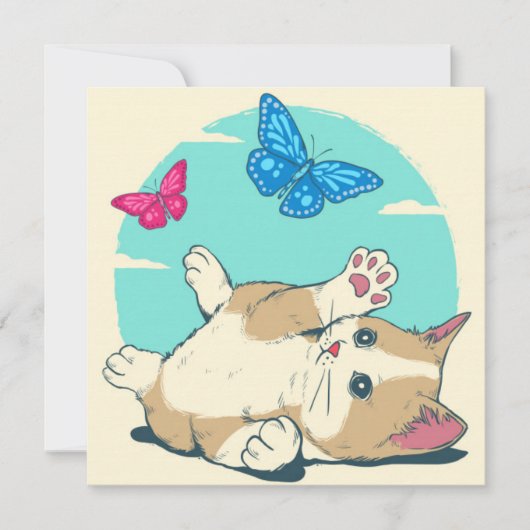 猫 シーズンカード (正面)