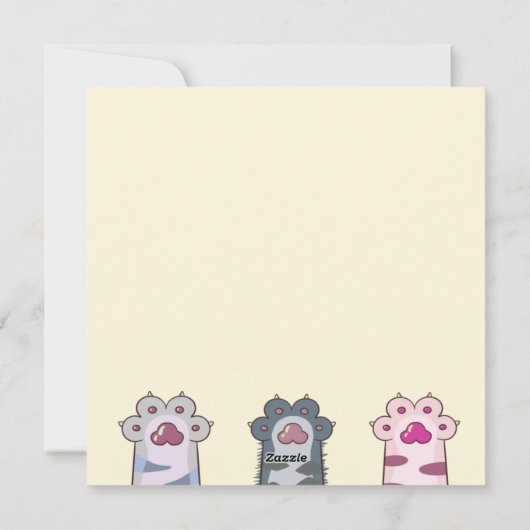 猫 シーズンカード (裏面)