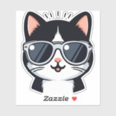 猫 シール (シート)