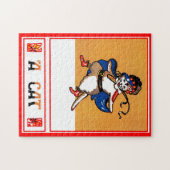 猫 ジグソーパズル (横)