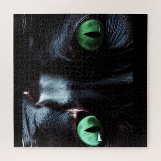 猫 ジグソーパズル (横)