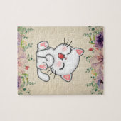 猫 ジグソーパズル (横)