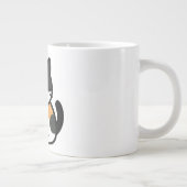 猫 ジャンボコーヒーマグカップ (右)