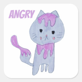 猫 スクエアシール