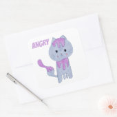 猫 スクエアシール (封筒)