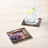 猫 スクエアペーパーコースター (インサイチュ)