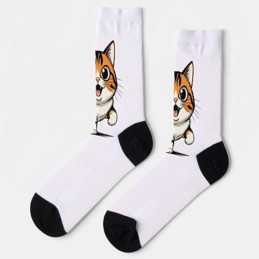 猫 ソックス (左)