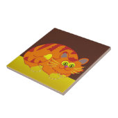 猫 タイル (側面)