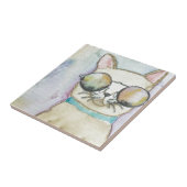 猫 タイル (側面)