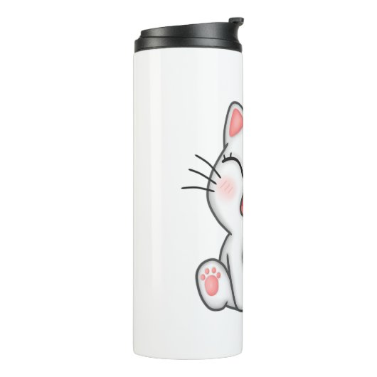 猫 タンブラー (回転左)