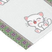 猫 テーブルランナー (コーナー)